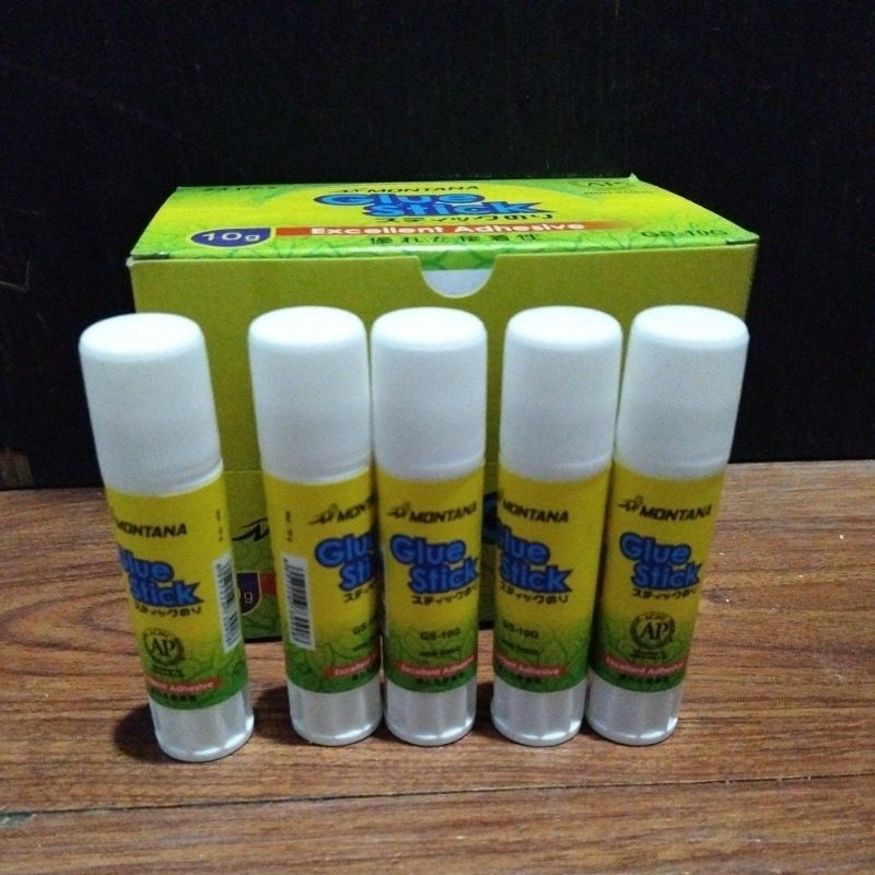 

5pcs Montana Lem Stick putih 10gram // Lem Stick kecil//Lem Stick murah