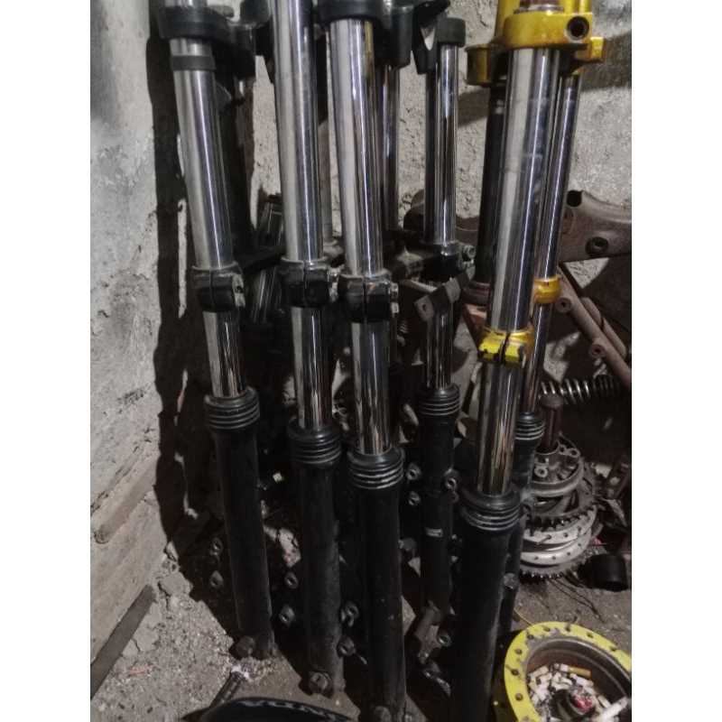 shok depan ninja rr new original copotan