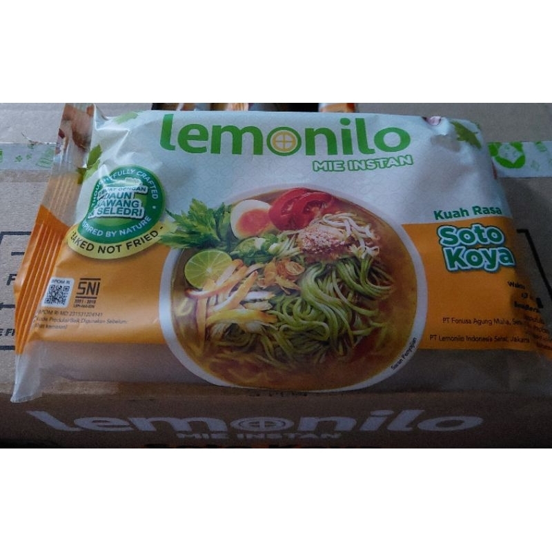 

MIE INSTAN LEMONILLO KUAH RASA SOTO KOYA 60GR