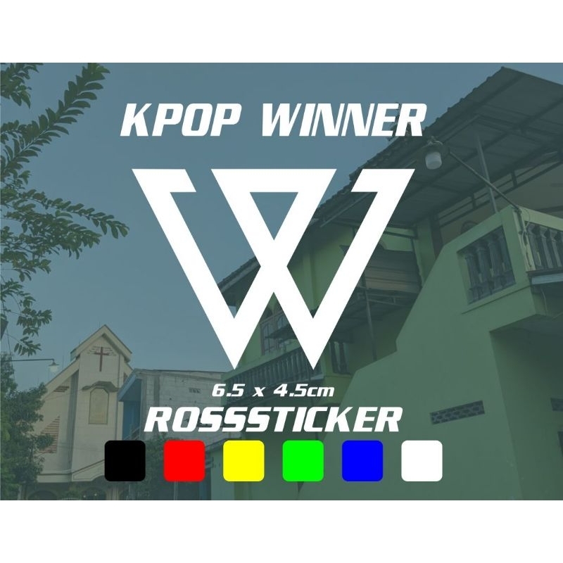 WINNER cutting sticker custom logo KPOP WINNER