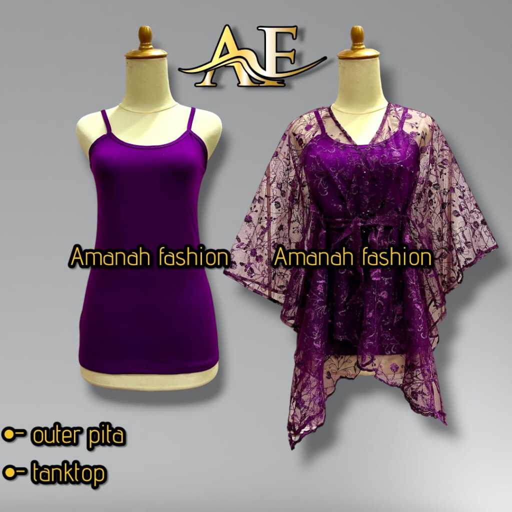 Outer Brukat | Outer Brukat Renda | Outer Brukat Tali | Outer Brukat Renda Plus Tali