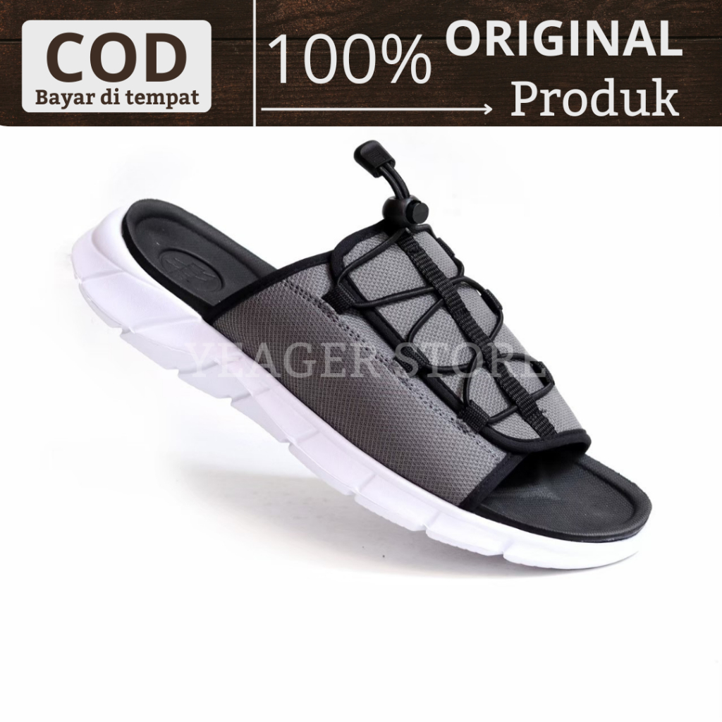 YEAGER - Souka Series - Sandal Slide Pria Casual Sandal Traveling Anti Slip