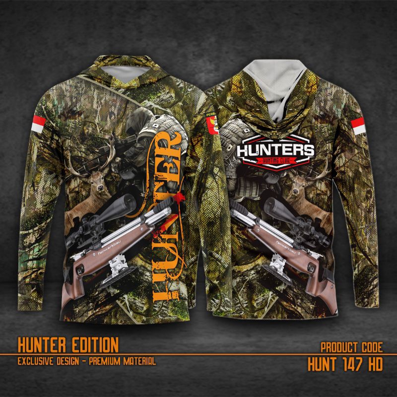Baju Camo Hunting / Kaos Camo Berburu