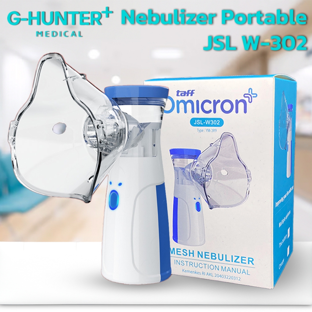 Nebulizer Alat Uap Bantu Pernafasan Asma Inhalasi / Inhaler Nebulizer Uap Pernafasan / Alat