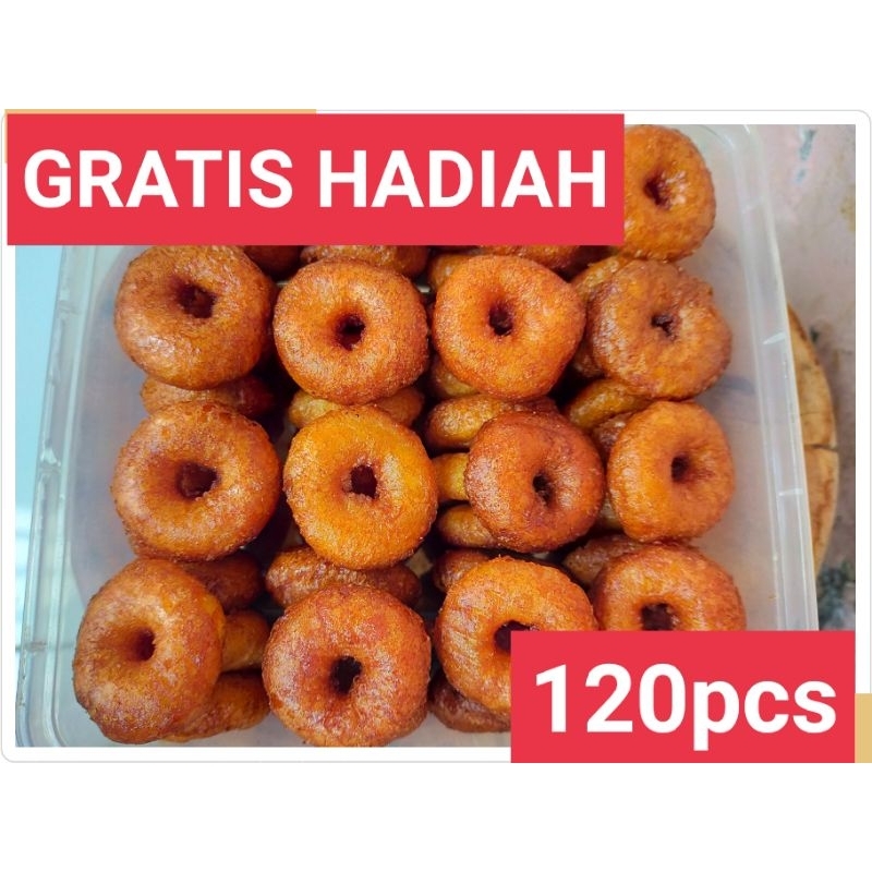 

RiDn Kue cincin / kue Ali Agrem isi 120pcs