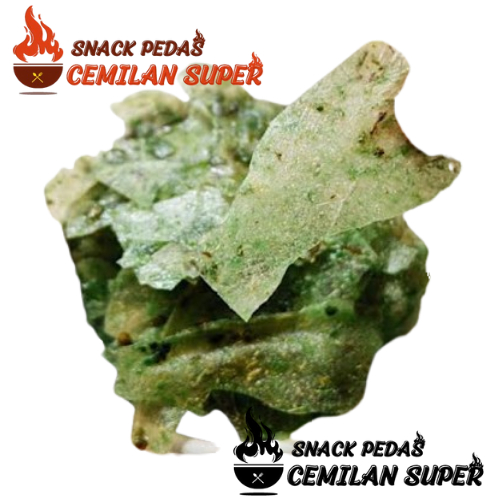 

CS KERIPIK KACA RUMPUT LAUT 1Kg Kripca Keripik Kaca Pedes Daun Jeruk Keripik Kaca Cabe Ijo