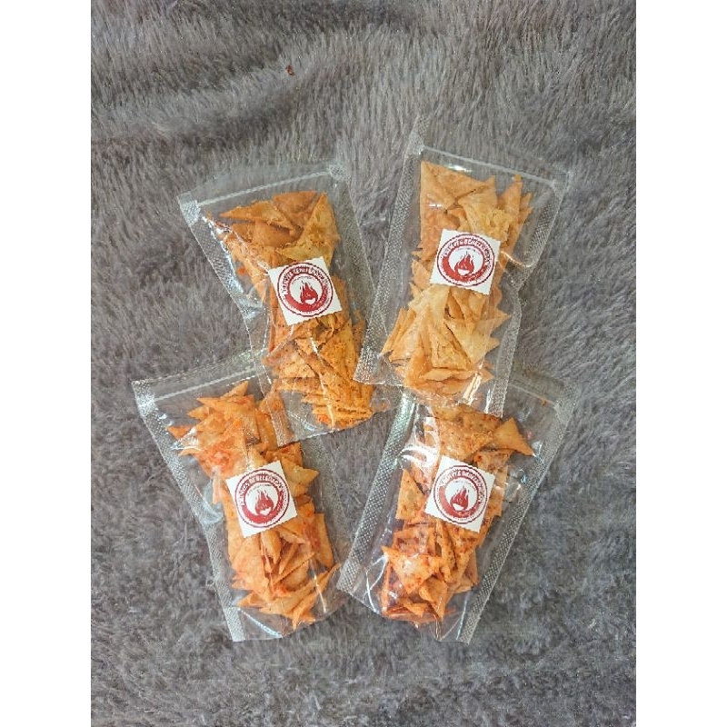 

pangsit krenyes / sinyemilkrenyes / 4 varian rasa
