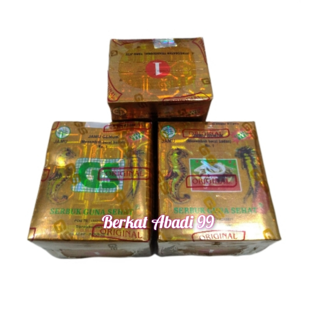 JAMU GEMUK GS (GUNA SEHAT NO.1) SERBUK