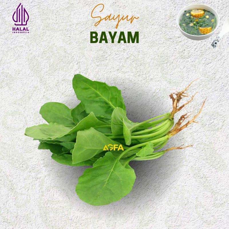 

Sayur Bayam / Sayur Hijau / Jual Sayur Sidoarjo