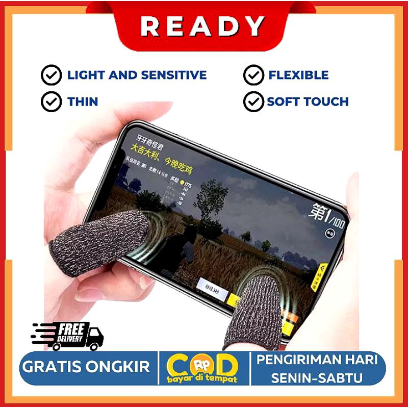 SARUNG TANGAN JEMPOL GAMING ORIGINAL IMPORT ANTI KERINGAT