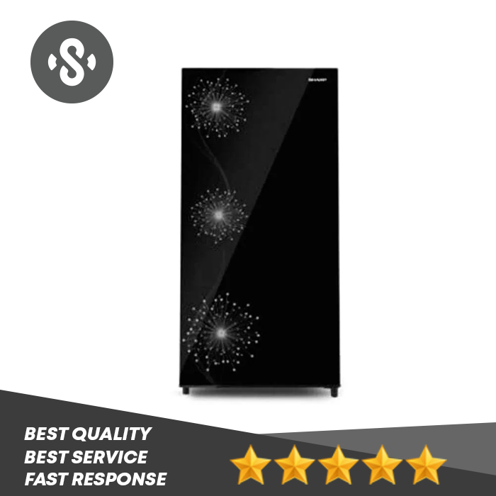 LEMARI ES 1 PINTU SHARP SJ-X197W-DW BIG FREEZER KULKAS SHARP SJX 197 W