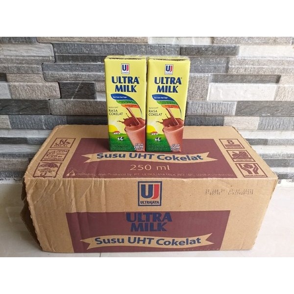 

SUSU ULTRA COKLAT / COKELAT 250 ML DUS ISI 24 KOTAK / SUSU UHT