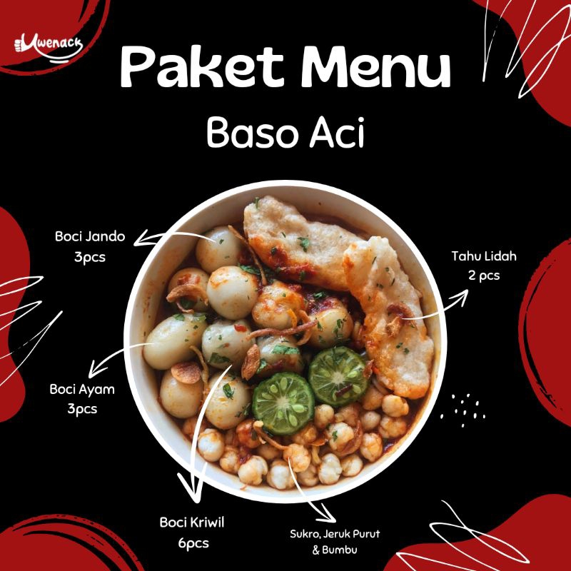 

Baso Aci Instan Murah meriah Asli Garut isi 12 Butir dengan bumbu kumplit