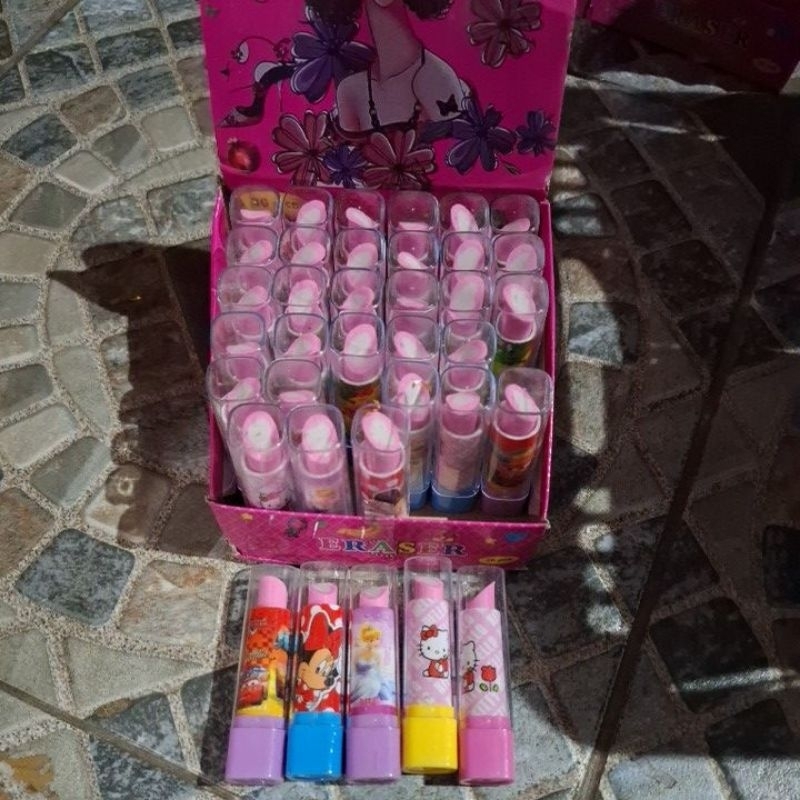 

Penghapus Bentuk lipstik Putar 1pak 36pc