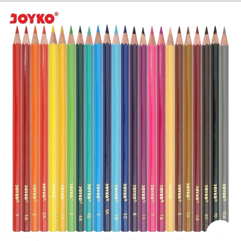 

Pensil warna Joyko / crayon kayu joyko