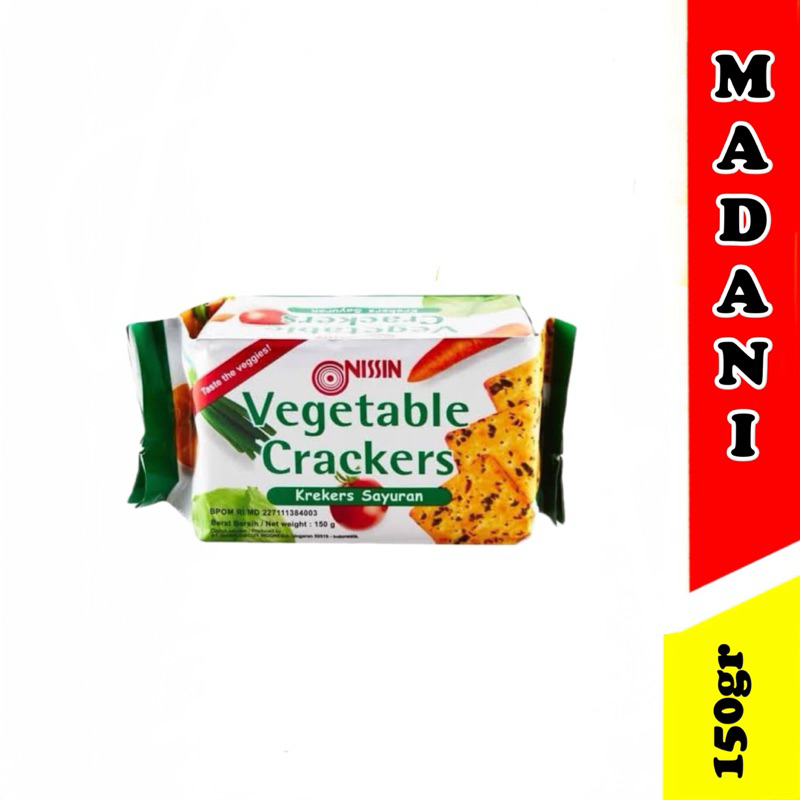 

NissinVegetableCrackers150gramCrackersSayuran