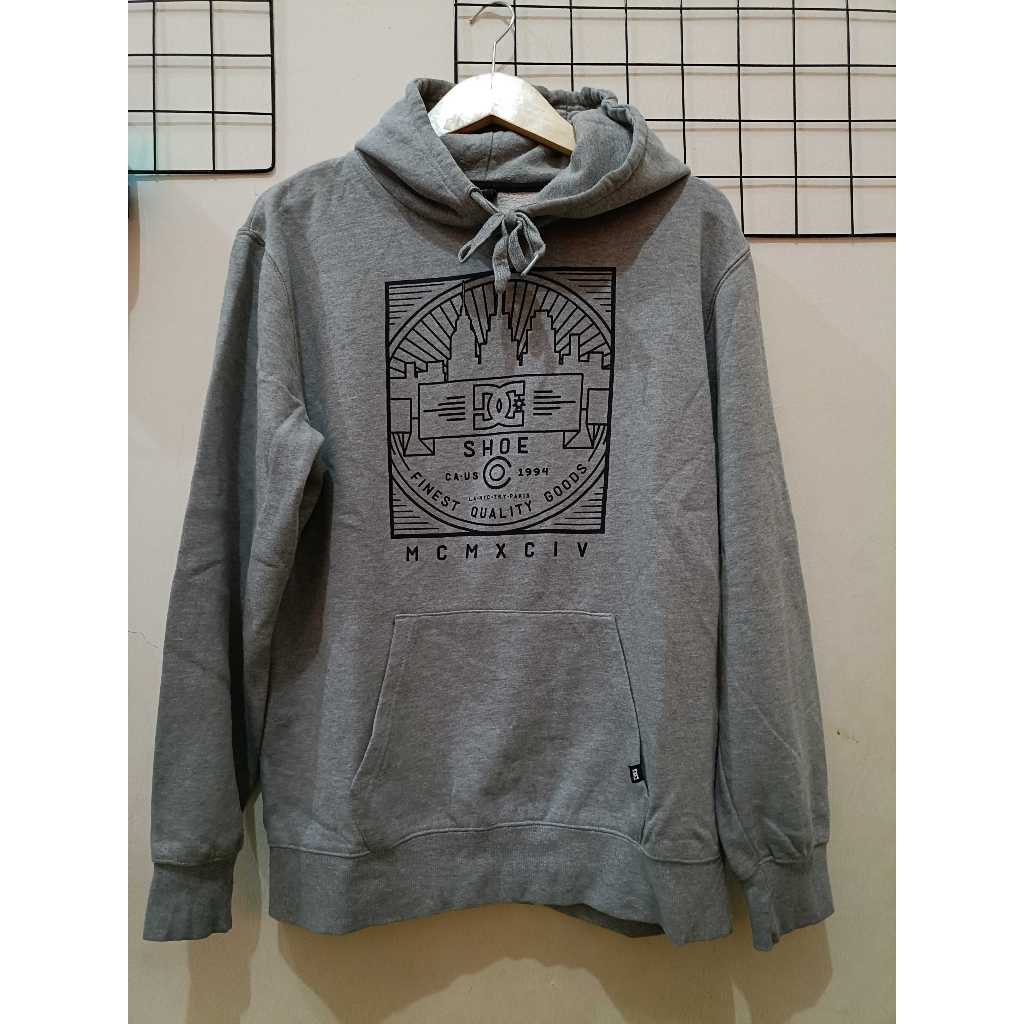 HOODIE DC GREY