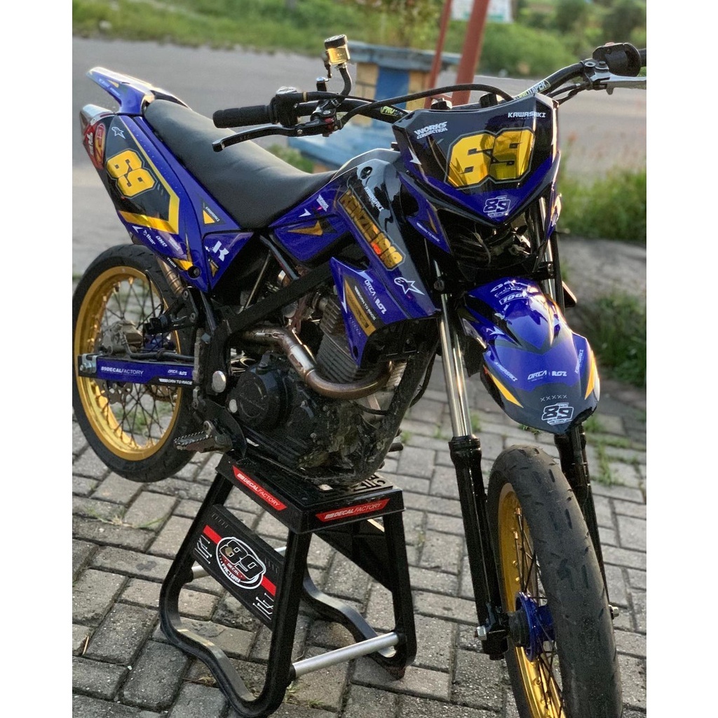DECAL STIKER KLX OLD CUSTOM DESIGN-FULL BODY KLX OLD