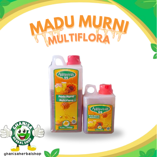 

Madu Murni Multiflora-Addawiyah99 ORIGINAL 1KG/500gram