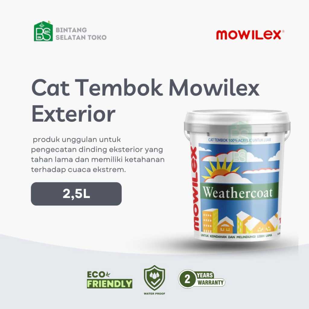 CAT MOWILEX EXTERIOR / LUAR GALON / 2.5 LTR