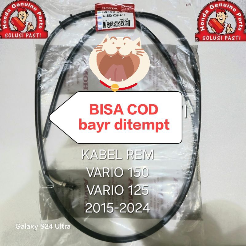 kabel rem belakang vario 125 tekno,Vario 125 LED,Vario 150 led
