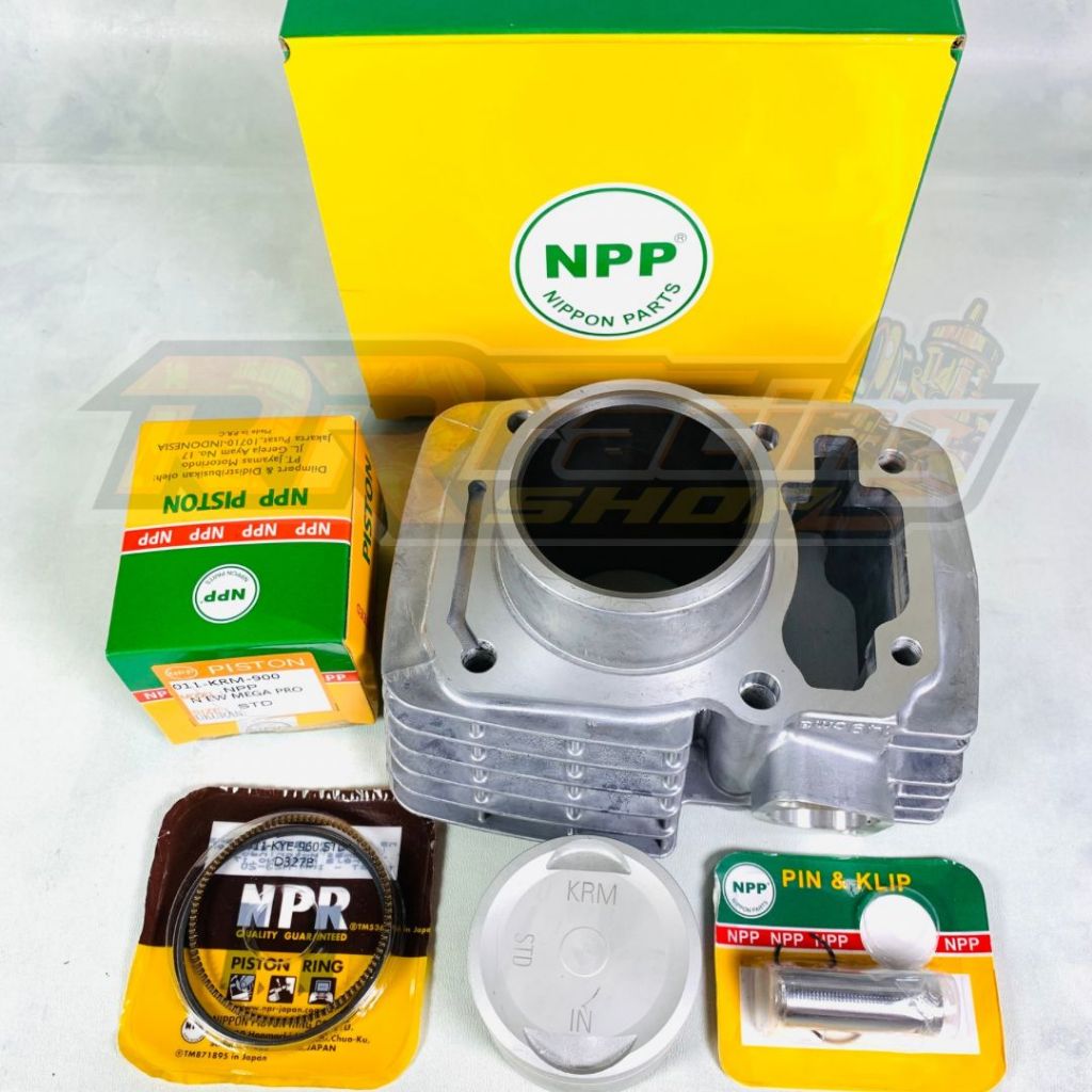 BLOK NEW MEGAPRO NPP BLOK MP MONO NPP CRF VERZA SET PISTON STD PNP RR RACING