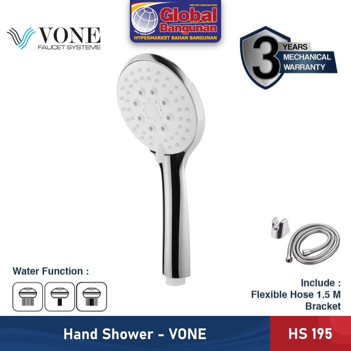 HAND SHOWER HS-195 - VONE