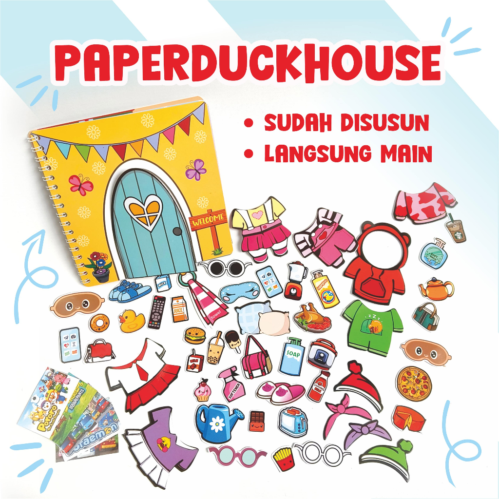 Paper Duck Susun Bebek Kertas