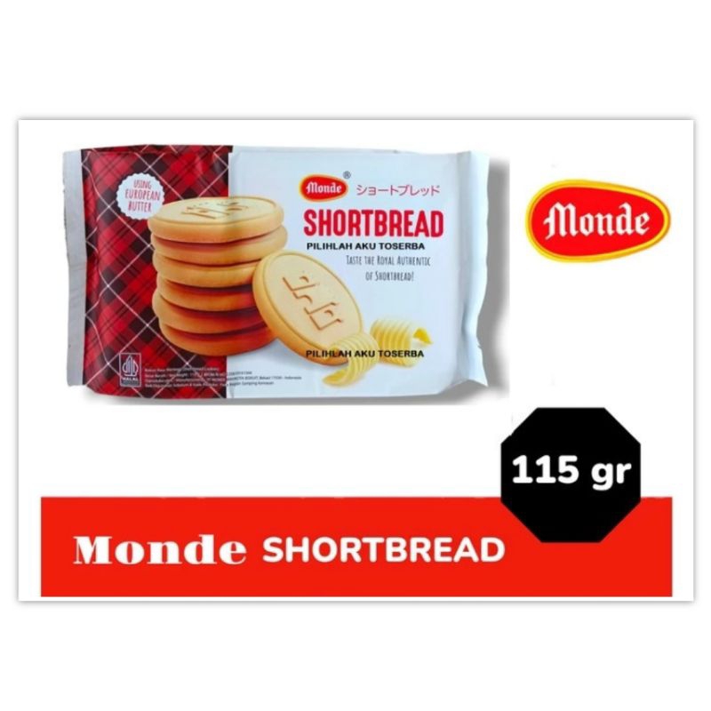 

Monde Shortbread 115 gr Biskuit Cemilan