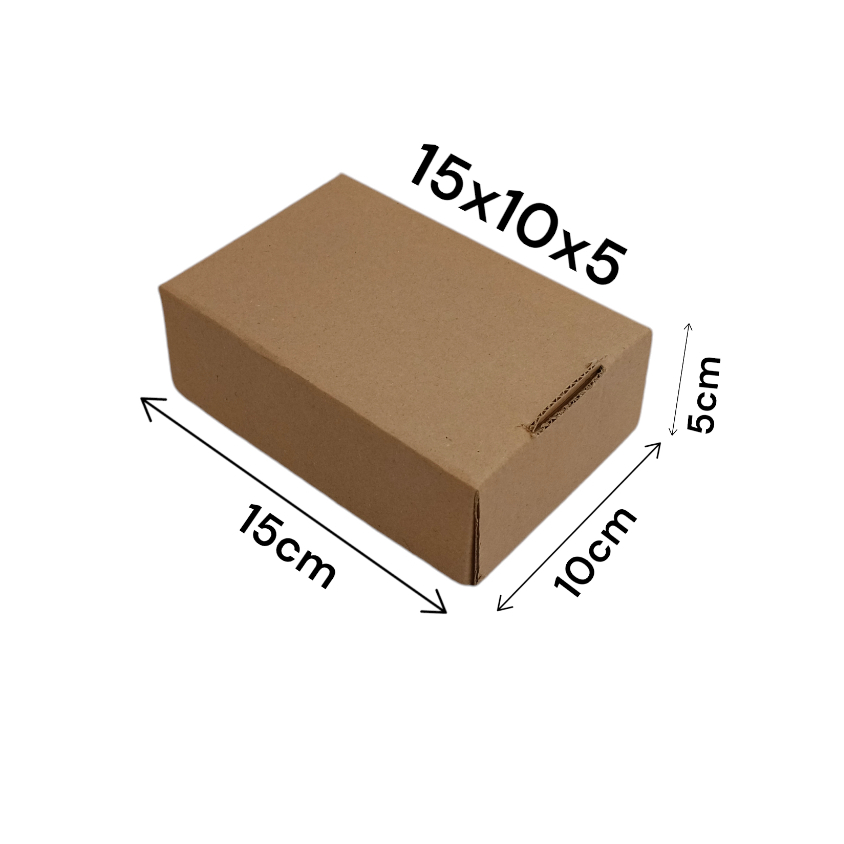 

Kardus Die Cut 15x10x5 - Karton Box Dus Packaging Pizza Hampers Kecil Polos Murah 3mm