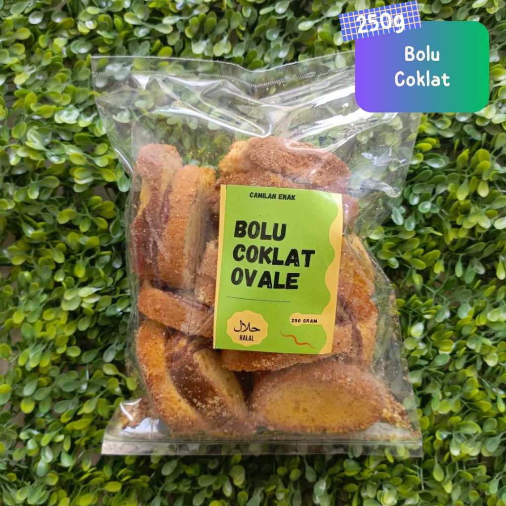 

Bolu Cokelat Ovale isi 250 gr - Jajan Kiloan/Oleh-Oleh Khas Semarang