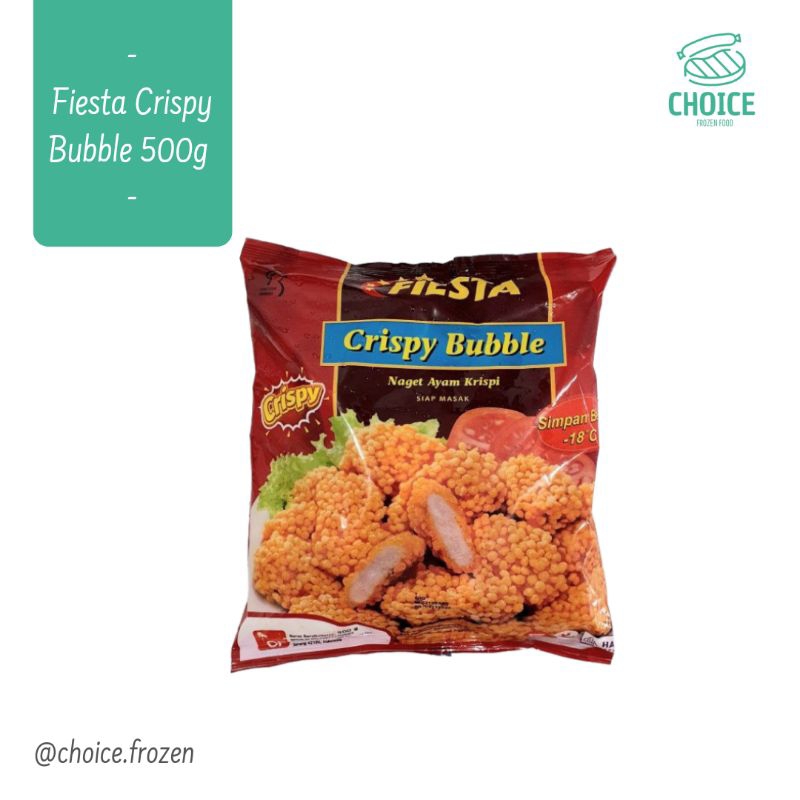 

Fiesta Crispy Bubble Chicken Nugget | 500g