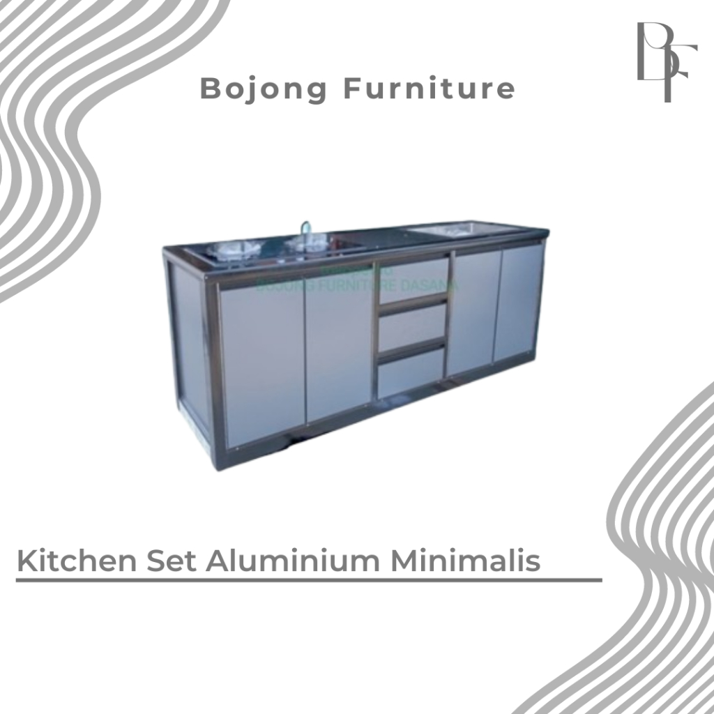 Kitchen Set Aluminium Minimalis