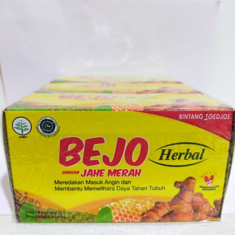 

Bejo Jahe Merah Sachet Pack (6 Sachet)