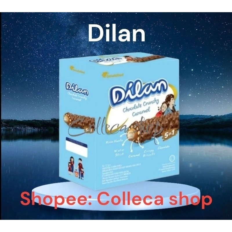 

Dilan Crunchy Chocolate Isi 12 Pcsx24Gr