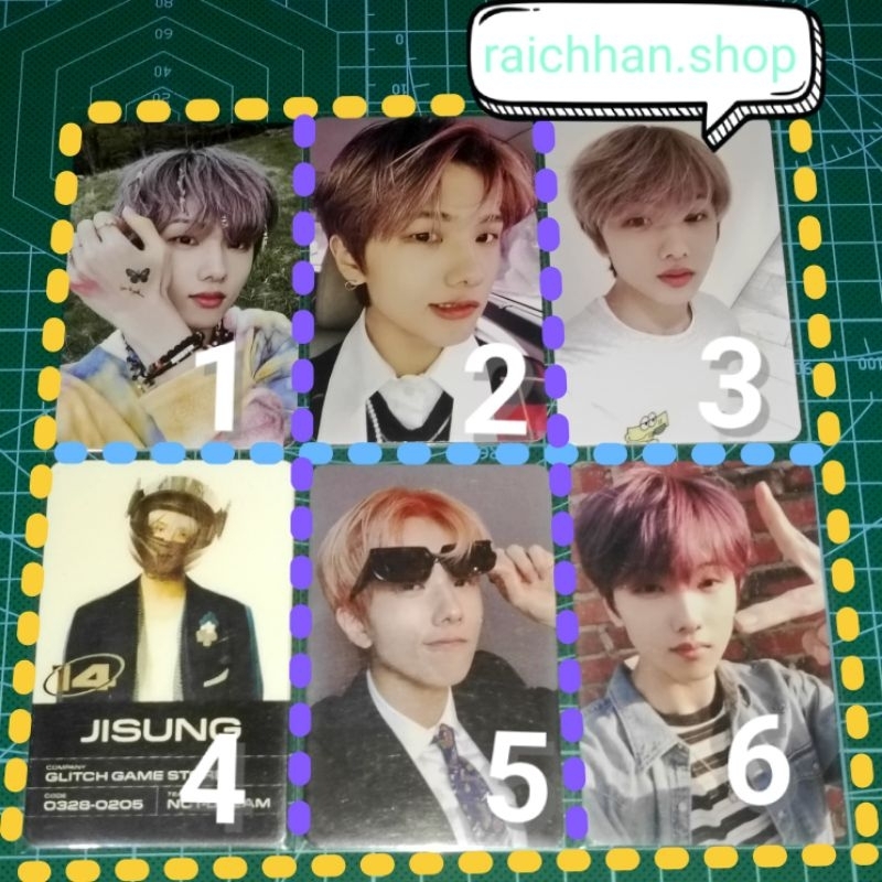 official pc jisung nct dream hello future nabi penabur cafe glitch mode agent hot sauce