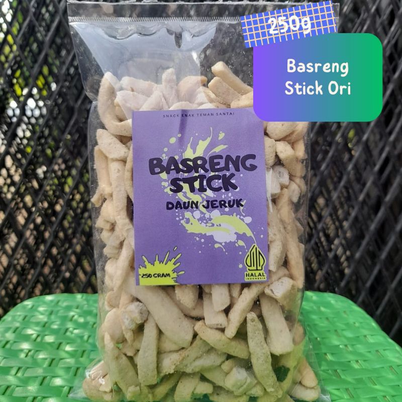 

Basreng Stick Original/Pedas Daun Jeruk isi 250 gr - Jajan Kiloan/Oleh-Oleh Khas Semarang