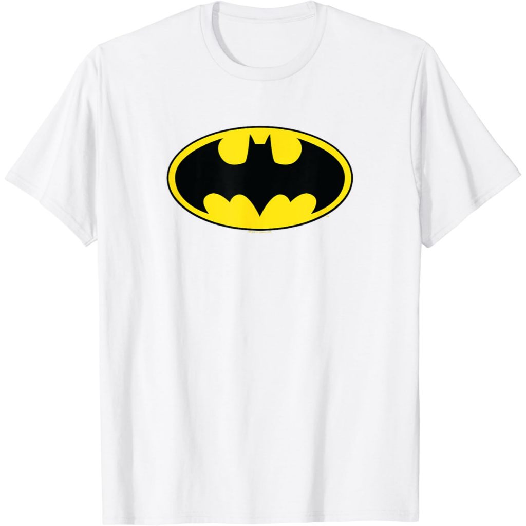 Baju Dewasa Batman Classic Logo T-Shirt Fashion Pakaian Atasan Kaos Laki Pria Wanita Model Terbaru K