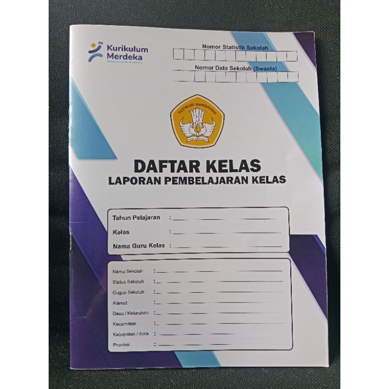 

BUKU DAFTAR KELAS KURIKULUM MERDEKA