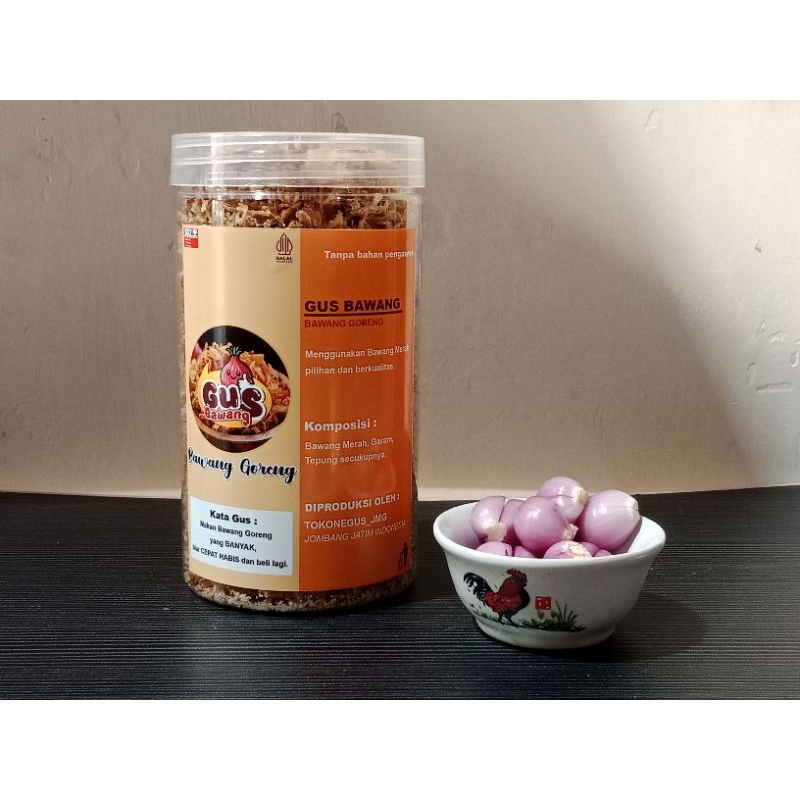 

BAWANG GORENG PREMIUM TOPLES 1000ml RENYAH MURAH