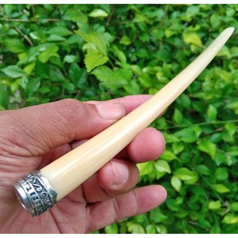 once pipa tulang iga gading impor waykambas variasi alpaka 12 asli termurah