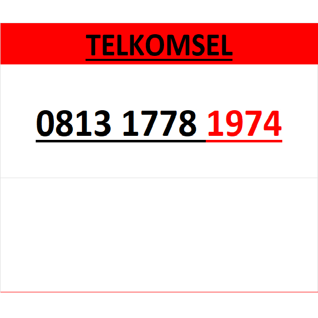 nomor cantik simpati telkomsel seri tahun 1974 murah lengkap w455