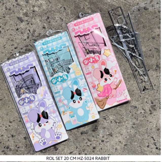 

1 SET!!! ROL PENGGARIS SET 4 Pcs FANCY LUCU