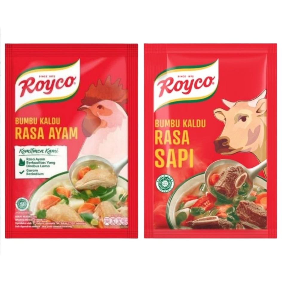 

ROYCO RASA SAPI & AYAM 8g (1RENTENG)