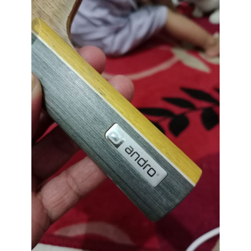 ANDRO Timber 7 OFF Kayu Bet Pingpong (BEKAS) ST