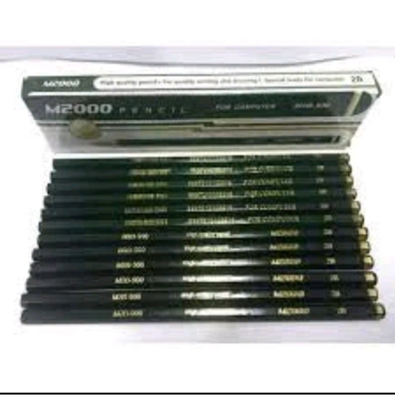 

Pencil 2B hijau 1 box isi 12 pics
