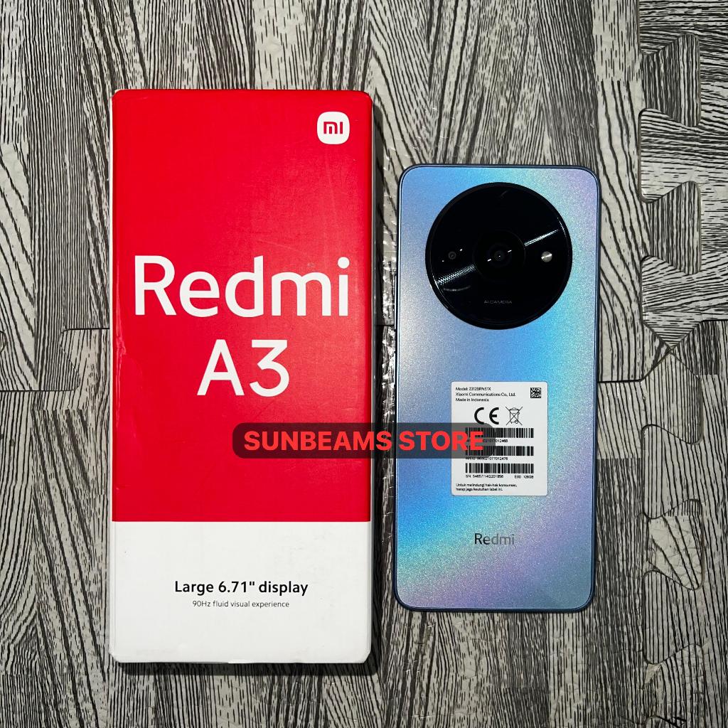 Xiaomi Redmi A3 4/128 Second Fullset Bekas Resmi