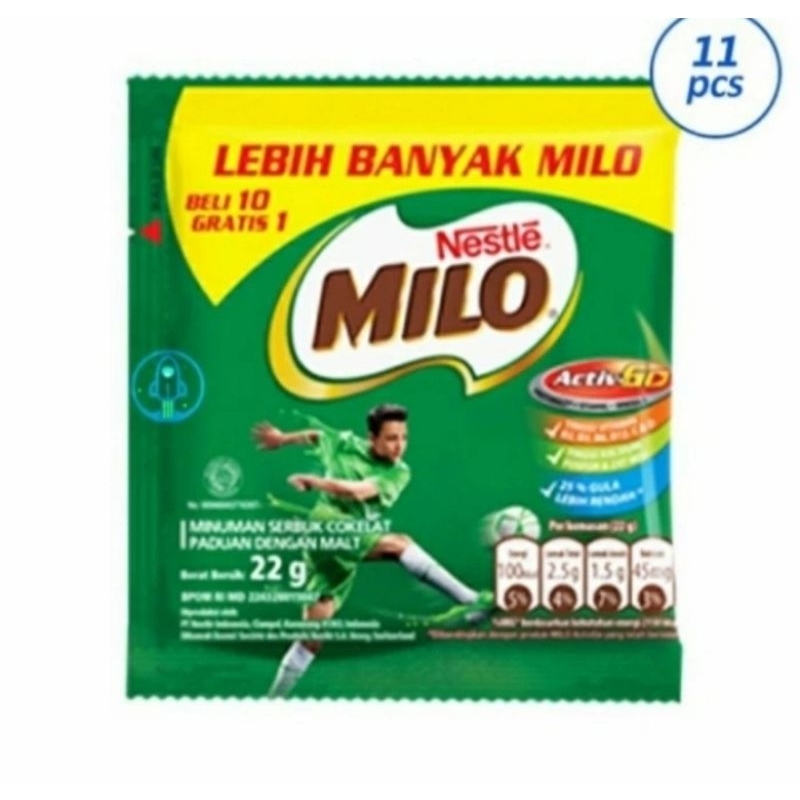 

Susu Bubuk Instan Milo ActivGo Sachet