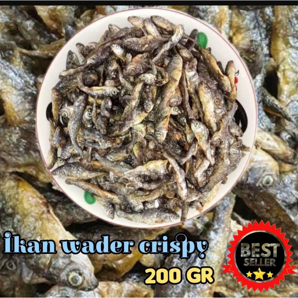 

ikan wader goreng crispy per 200 gr - ikan goreng crispy - baby fish crispy