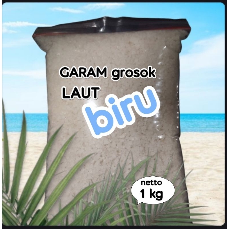 

garam grosok laut biru /garam kasar super terapi